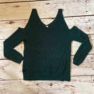 Daytrip Cold Shoulder Knit Sweater